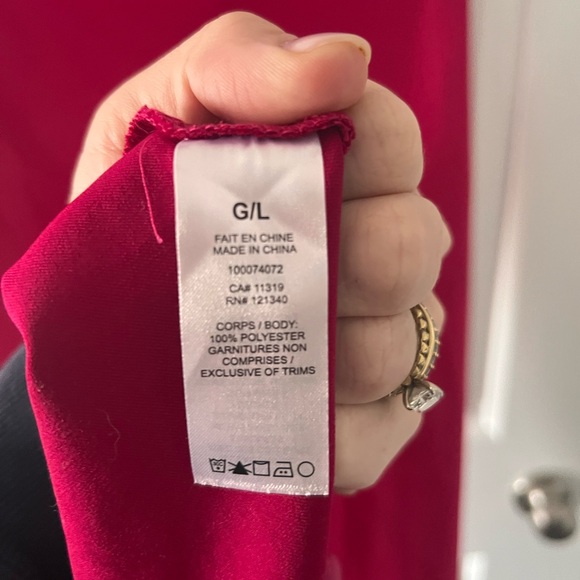 Dynamite RSVP limited edition collection: satin hot pink maxi dress - Picture 4 of 5